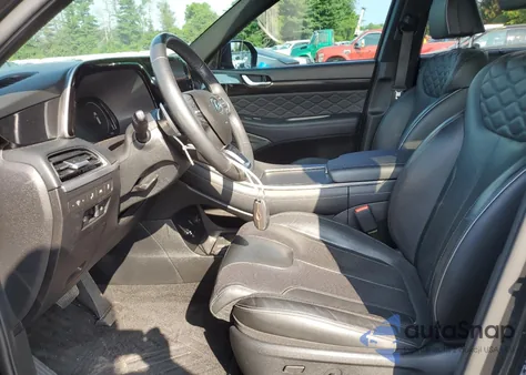 2021 Hyundai Palisade Calligraphy из США, поврежденный, VIN KM8R7DHE2MU272408